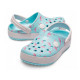 Дитячі Crocs Kids' Crocband Clog Multi-Graphic Blue купити в Україні