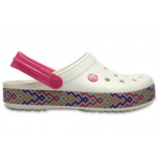 Жіночі Crocs Crocband Gallery Clog White/Crimson