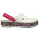 Жіночі Crocs Crocband Gallery Clog White/Crimson купити в Україні