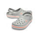 Crocs Crocband Light Grey/Bright Coral купити в Україні
