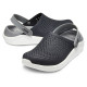 Crocs LiteRide Clog Black/Grey/White купити в Україні