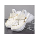Жіночі Crocs Classic Bae Translucent Clog White з ланцюгом купити в Україні
