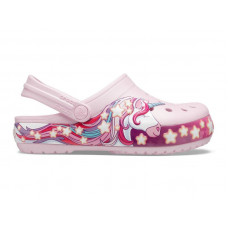 Дитячі Crocs Kids' Crocband Clog Unicorn Pink
