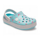Дитячі Crocs Kids' Crocband Clog Multi-Graphic Blue купити в Україні