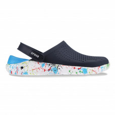 Жіночі Crocs LiteRide Clog Navy/White Клякса