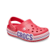 Дитячі Crocs Kids' Crocband Clog Logo Stripe Poppy Red купити в Україні