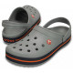 Crocs Crocband Light Grey/Navy купити в Україні