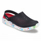 Жіночі Crocs LiteRide Clog Black/White (Клякса) купити в Україні