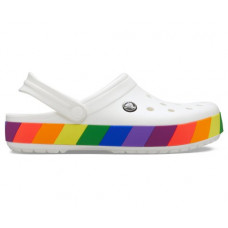 Жіночі Crocs Crocband Rainbow Block Clog White