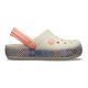 Женские Crocs Crocband Gallery Clog White/Peach купить в Украине