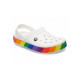 Жіночі Crocs Crocband Rainbow Block Clog White купити в Україні