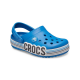 Дитячі Crocs Kids' Crocband Clog Logo Stripe Poppy Blue купити в Україні