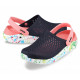 Жіночі Crocs LiteRide Clog Navy/Melon із кляксою на підошві купити в Україні