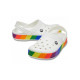 Жіночі Crocs Crocband Rainbow Block Clog White купити в Україні