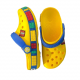 Дитячі Crocs Kids' Crocband LEGO Yellow/Sea/Blue купити в Україні