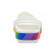 Жіночі Crocs Crocband Rainbow Block Clog White купити в Україні