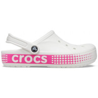 Женские Кроксы Bayaband Logo Motion Clog Volt White/Pink