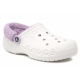 Жіночі зимові утепленні Crocs Baya Lined Clog Fuzz-Strap Clogs White купити в Україні
