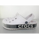 Жіночі Crocs Bayaband Logo Motion Clog Light Grey / Ocean купити в Україні