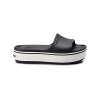  Женские Кроксы Crocband Platform Slide Black