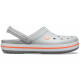 Crocs Crocband Light Grey/Bright Coral купить в Украине