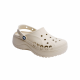 Жіночі Crocs Baya Platform Clog Lastic Bone купити в Україні