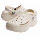 Жіночі Crocs Baya Platform Clog Lastic Bone купити в Україні