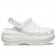 Женские Crocs Classic Mega Crush Clog White купить в Украине