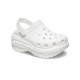 Женские Crocs Classic Mega Crush Clog White купить в Украине