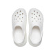 Женские Crocs Classic Mega Crush Clog White купить в Украине
