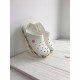 Женские Crocs Crocband LOGO White купить в Украине