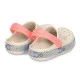 Жіночі Crocs Crocband Gallery Clog White/Peach купити в Україні