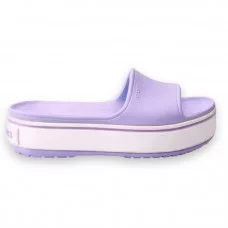  Женские Crocs Crocband Platform Slide Lavander