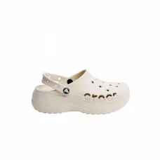Жіночі Crocs Baya Platform Clog Lastic Bone